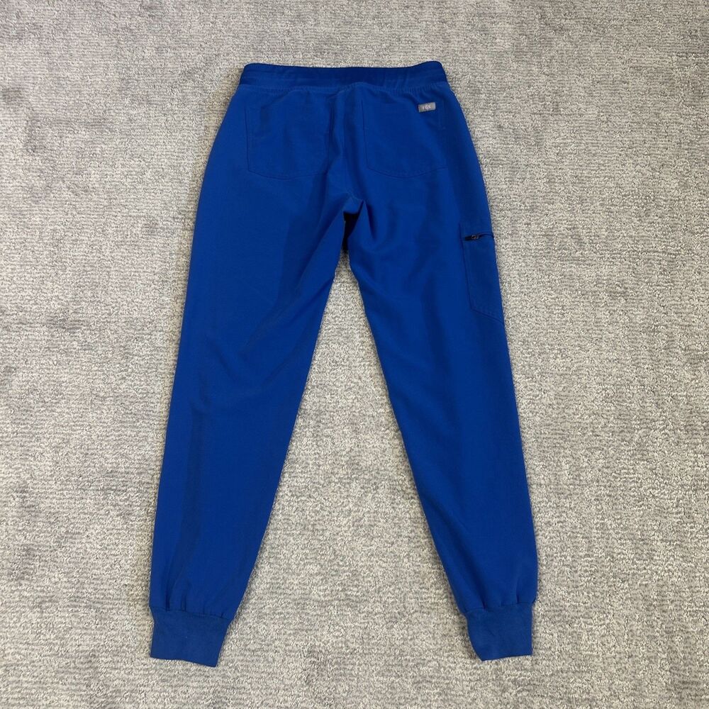 Figs Zamora Jogger Scrub Pants XS Royal Blue Hospital Dental Medical Nurse - Picture 7 of 9